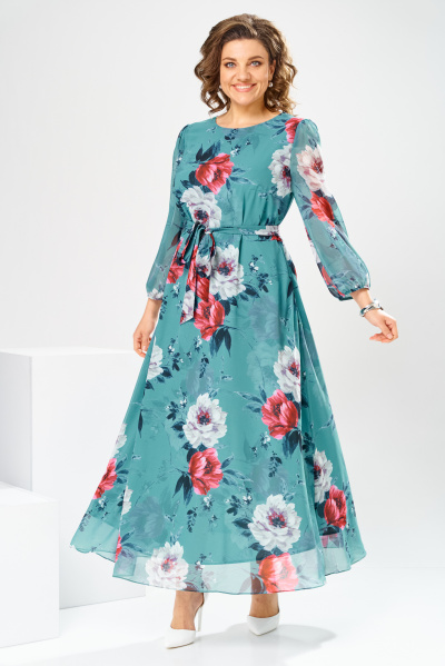 Платье Romanovich Style 1-2769 полынь - фото 2