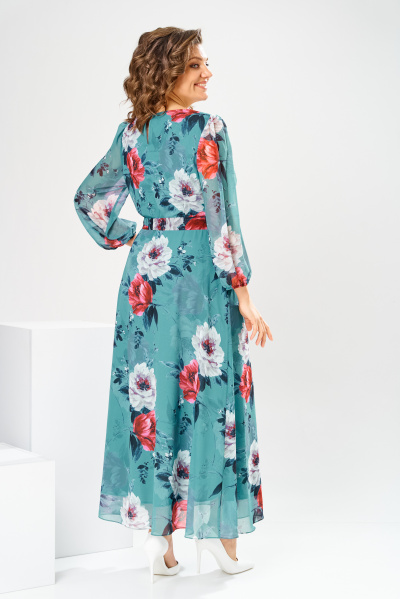 Платье Romanovich Style 1-2769 полынь - фото 4