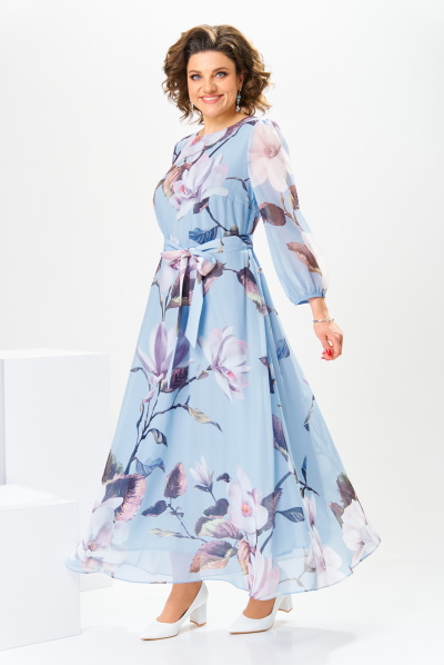 Платье Romanovich Style 1-2769 голубой - фото 3