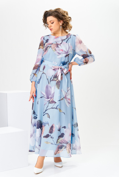 Платье Romanovich Style 1-2769 голубой - фото 11