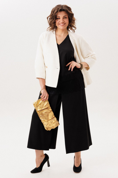 Жакет Anelli 1842.1 шанель - фото 7