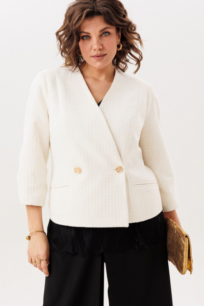 Жакет Anelli 1842.1 шанель - фото 2