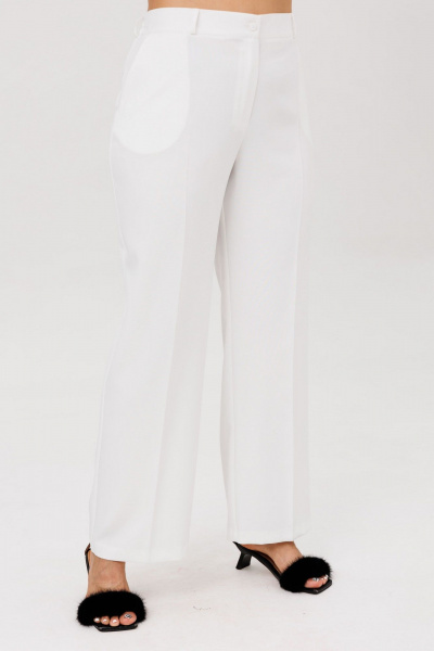 Брюки Anelli 1540.1 молочный-пунш - фото 7