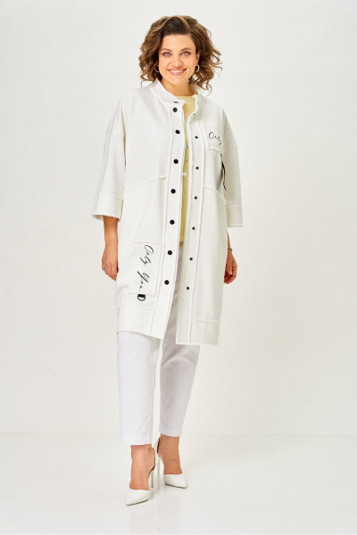 Кардиган Rumoda 2019 молочный - фото 10