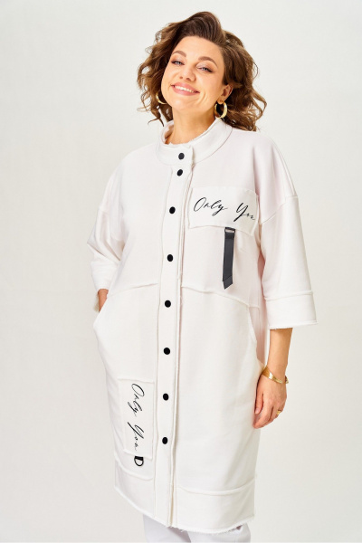 Кардиган Rumoda 2019 молочный - фото 2