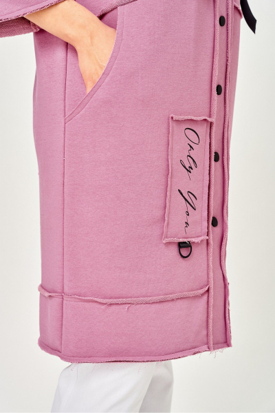 Кардиган Rumoda 2019 розовый - фото 11