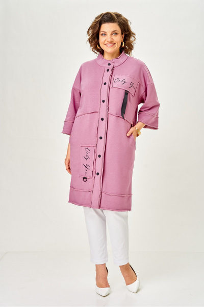Кардиган Rumoda 2019 розовый - фото 7