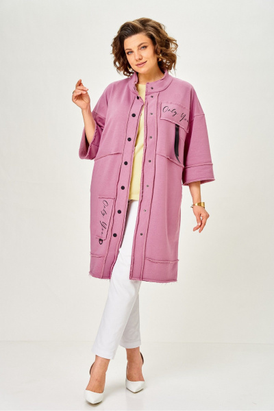 Кардиган Rumoda 2019 розовый - фото 6