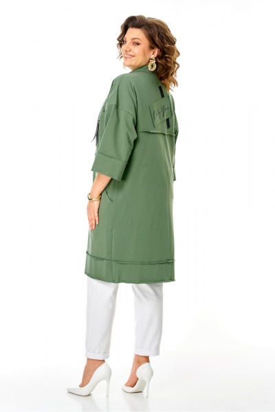 Кардиган Rumoda 2019 светло-зеленый - фото 14