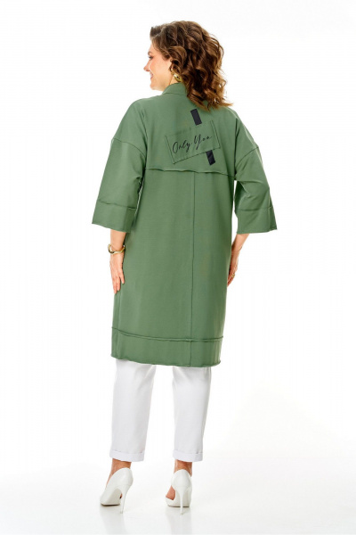 Кардиган Rumoda 2019 светло-зеленый - фото 13