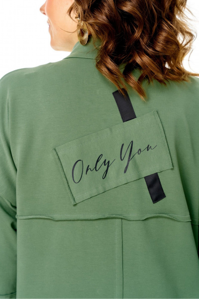 Кардиган Rumoda 2019 светло-зеленый - фото 12