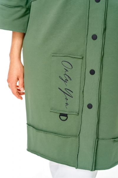 Кардиган Rumoda 2019 светло-зеленый - фото 10