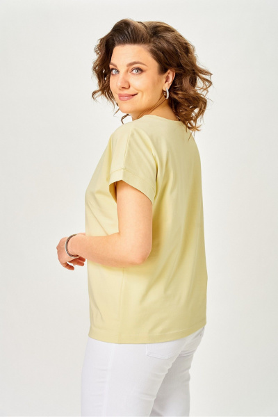Джемпер Rumoda 2252 светло-желтый - фото 9