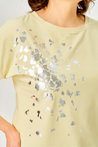 Джемпер Rumoda 2252 светло-желтый - фото 4