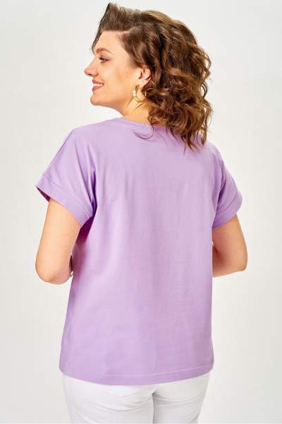 Джемпер Rumoda 2252 сиреневый - фото 8