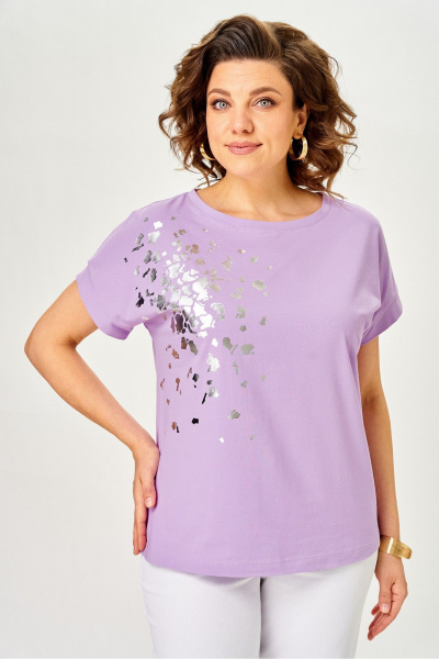 Джемпер Rumoda 2252 сиреневый - фото 1