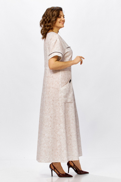 Платье ZigzagStyle 633 меланж - фото 6