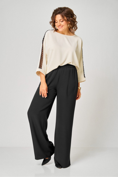 Блуза Rumoda 2274_дл_молочный - фото 8