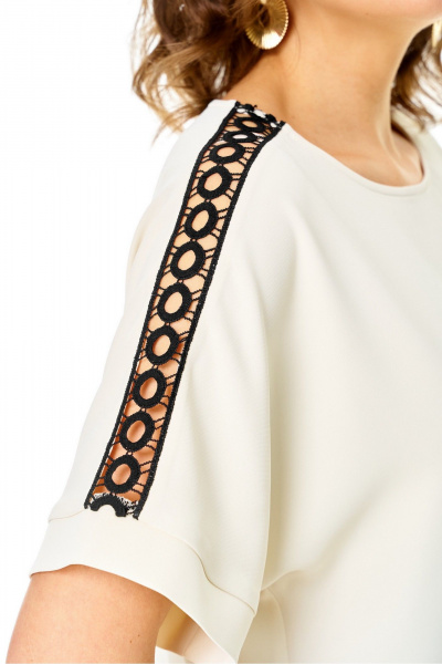 Блуза Rumoda 2274_кр_молочный - фото 10