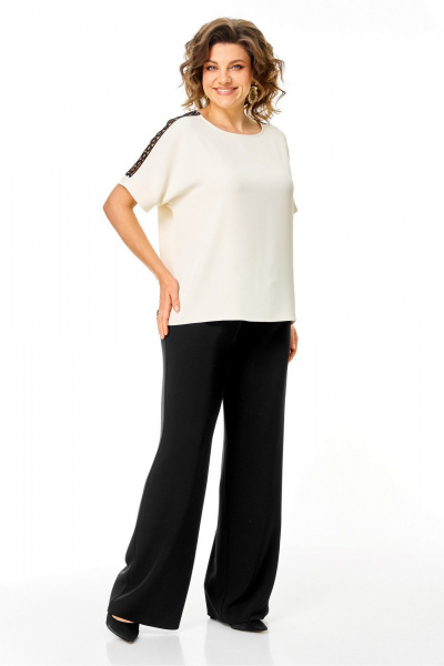 Блуза Rumoda 2274_кр_молочный - фото 8