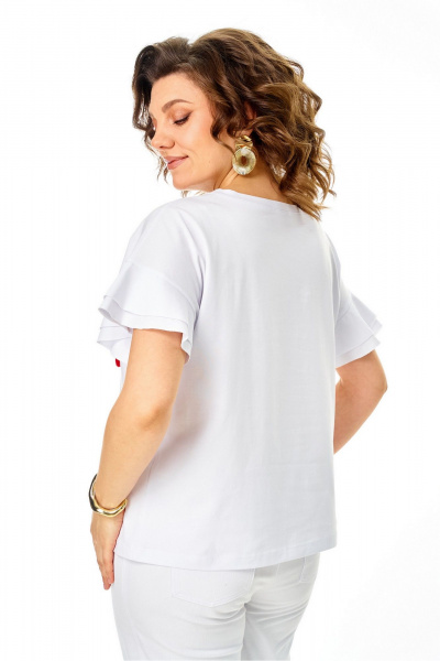 Джемпер Rumoda 2287 белый - фото 12