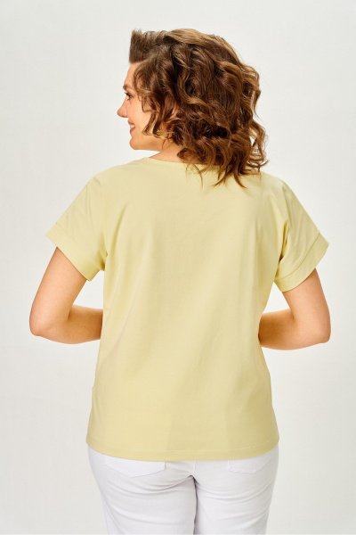 Джемпер Rumoda 2288 желтый - фото 9