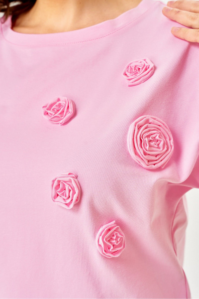 Джемпер Rumoda 2288 розовый - фото 5