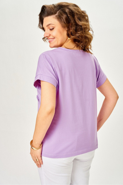 Джемпер Rumoda 2288 сиреневый - фото 8