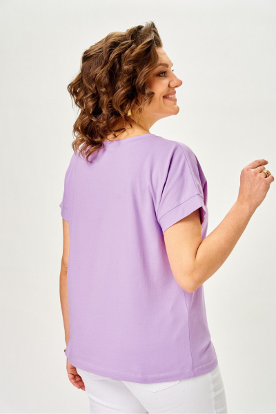 Джемпер Rumoda 2288 сиреневый - фото 7