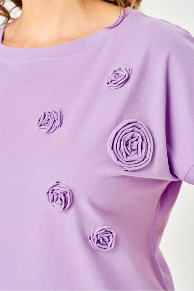 Джемпер Rumoda 2288 сиреневый - фото 5