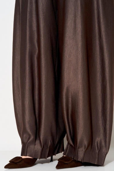 Брюки Laikony L-834-2 шоколадный - фото 8