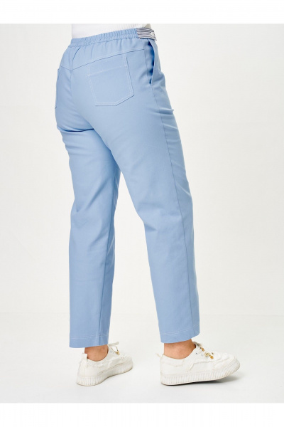 Брюки, жакет Vilena 1159 голубой - фото 12