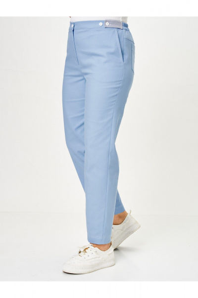 Брюки, жакет Vilena 1159 голубой - фото 11