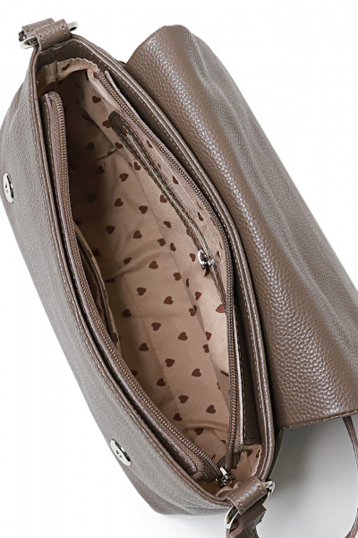 Сумка Galanteya 1125.25с1131к45 серо-коричневый - фото 5