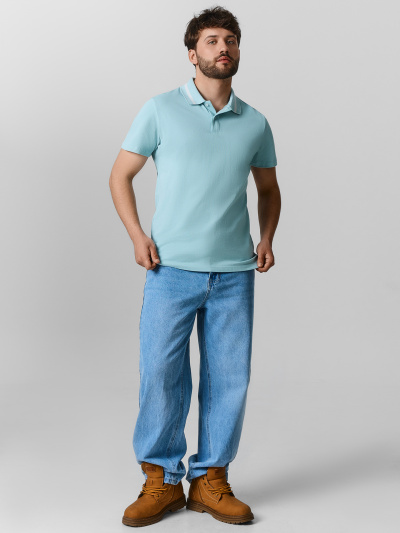 Футболка Mark Formelle 111834/1/25-5536Ц-11 лазурный_туман_тампопечать - фото 1