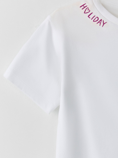 Футболка Mark Formelle 117915/25-38251П-0 белый_печать32_4_сл_на_пол_3_сл_на_спинке_ДК - фото 3