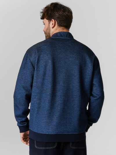 Толстовка Mark Formelle 121971/25-5565П-2 двухцветный_неви_1_сл_термотрансфер_на_пер_дет - фото 2