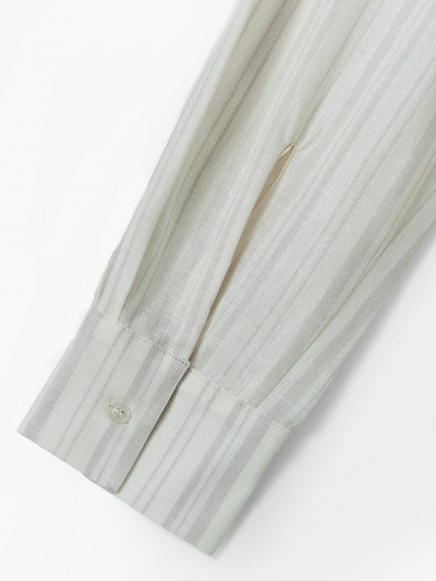 Рубашка Mark Formelle 121980-1/25-5764П-9 св.серая_полоска_на_молочном - фото 3