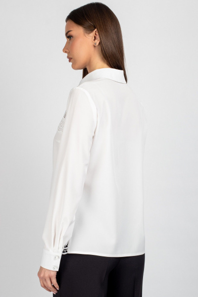 Блуза VIZAVI 747 молочный - фото 8