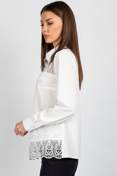 Блуза VIZAVI 747 молочный - фото 6