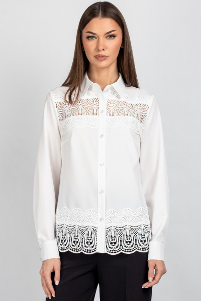 Блуза VIZAVI 747 молочный - фото 2