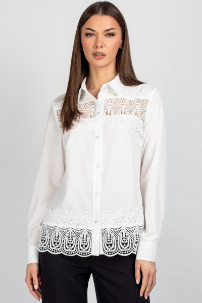 Блуза VIZAVI 747 молочный - фото 1