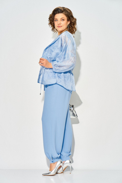 Блуза, брюки Liliana 1535 голубой - фото 3
