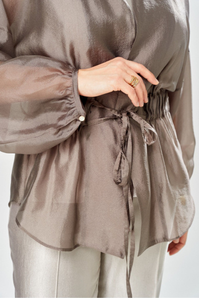 Брюки, рубашка, топ Bonna Image 1027/1 молочный - фото 4