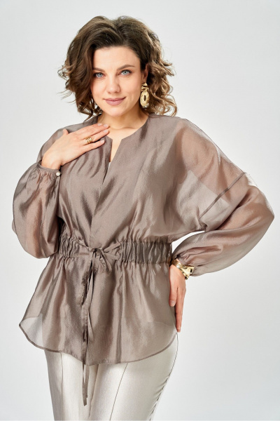 Брюки, рубашка, топ Bonna Image 1027/1 молочный - фото 2