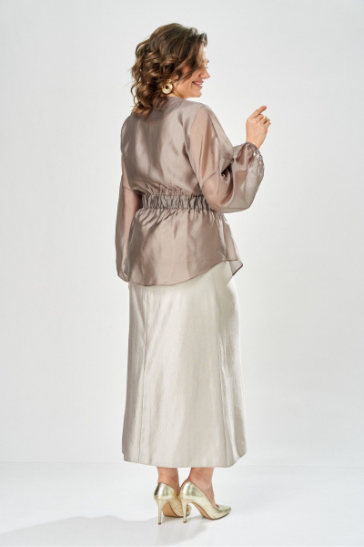 Блуза, топ, юбка Bonna Image 1052 молочный - фото 10