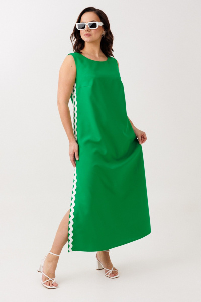 Сарафан Mubliz 321 зеленый - фото 25