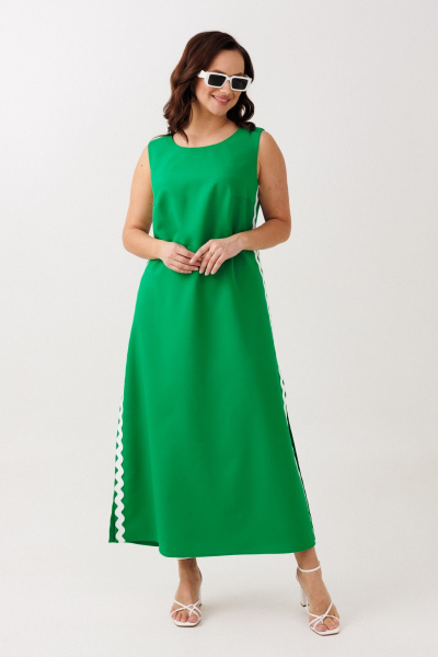 Сарафан Mubliz 321 зеленый - фото 18