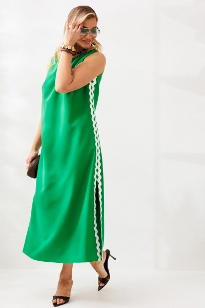 Сарафан Mubliz 321 зеленый - фото 17