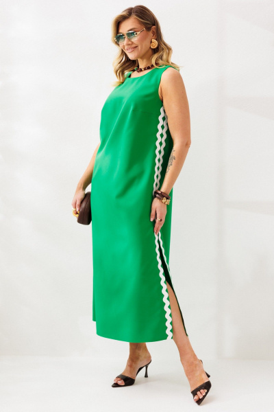 Сарафан Mubliz 321 зеленый - фото 9